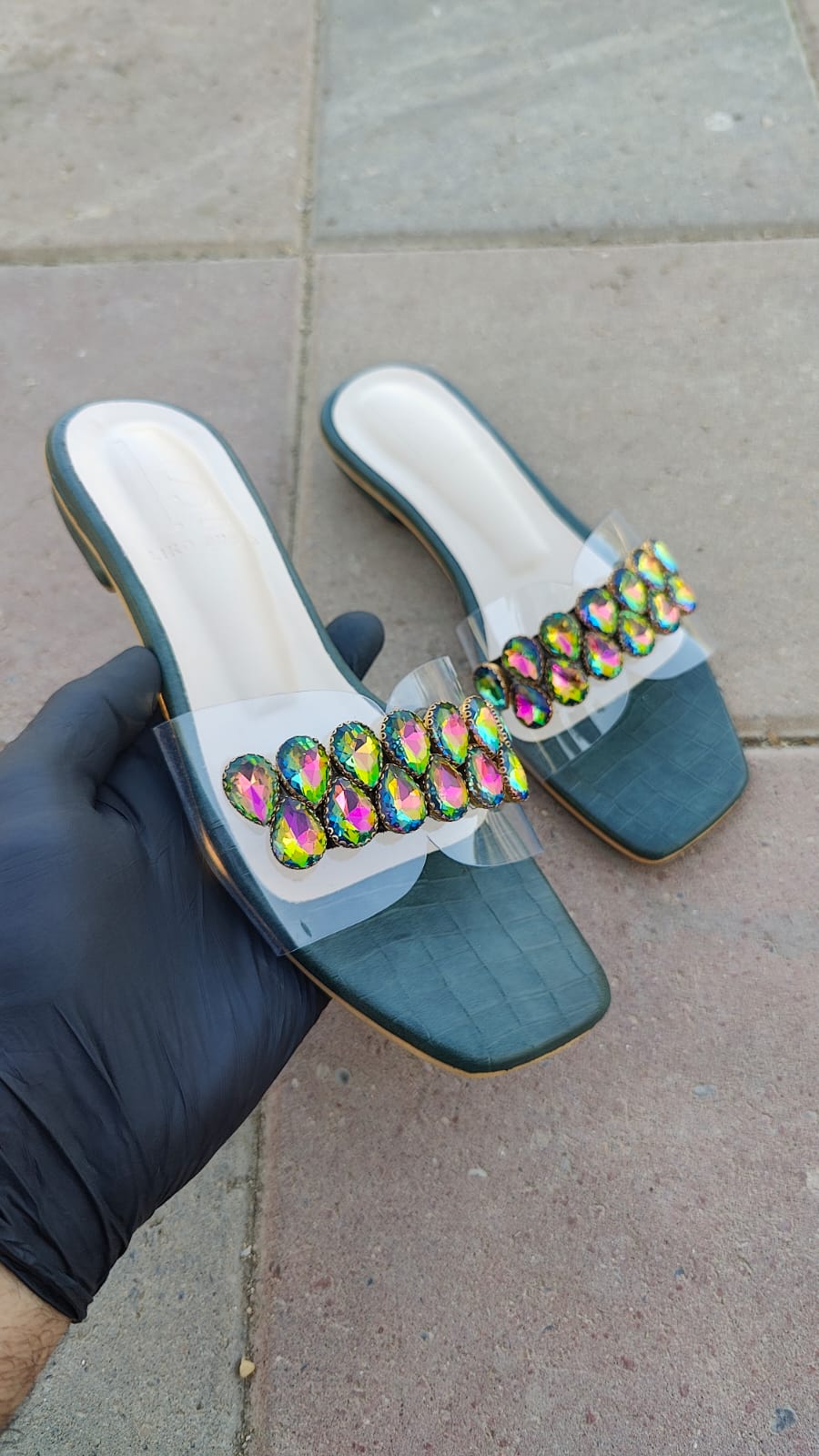 Zarmina – Crystal Couture sandal