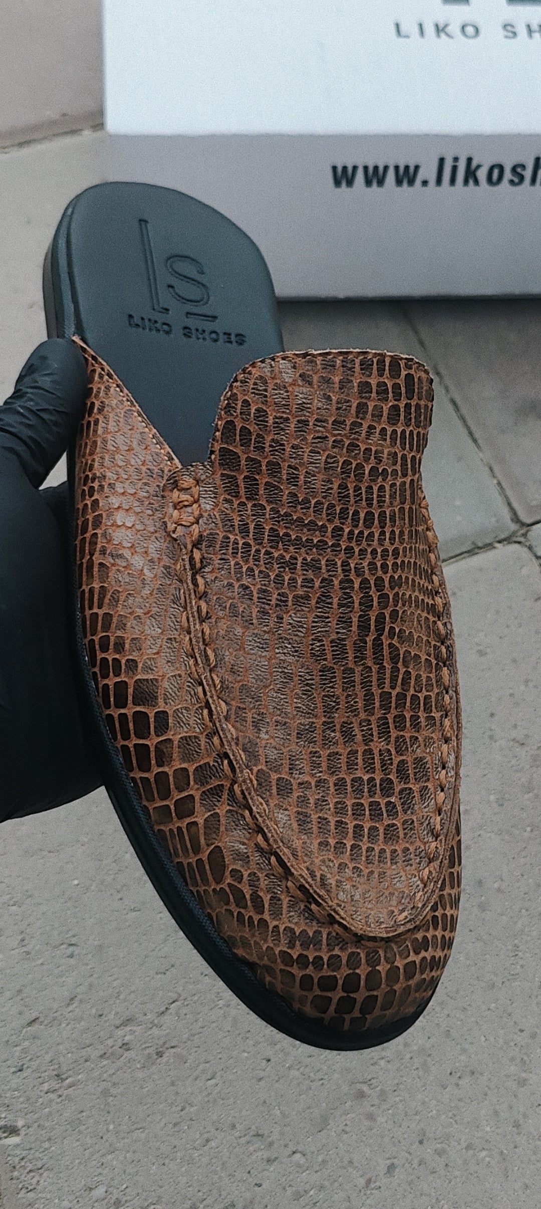 Rivano Mule - Tan Brown Pure Cow Leather